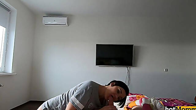 My Hot Stepmother Always Wanted Me To Cum Inside Her