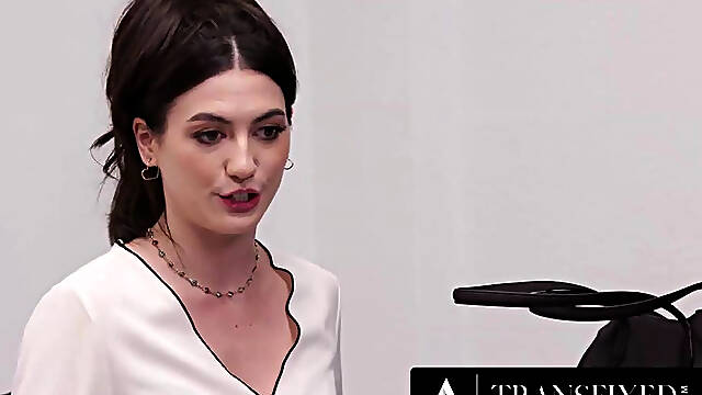 Sexy Redhead Ariel Demure Free Use Creampies Boss Megan Mistakes During a Job...