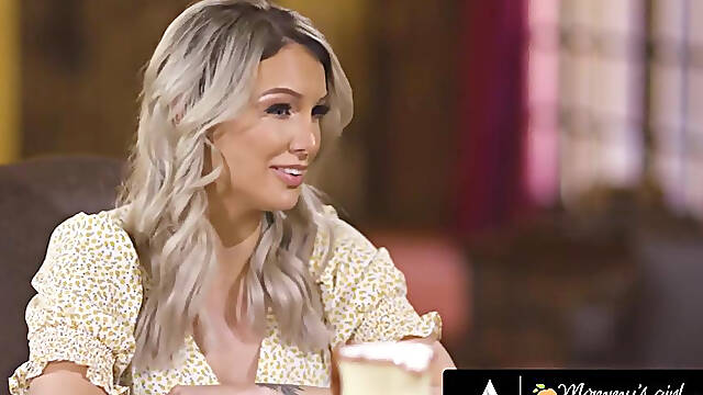 Hot Laney Grey Shares Her Girlfriends Pussy With Stepmother Kenzie Taylor For D...