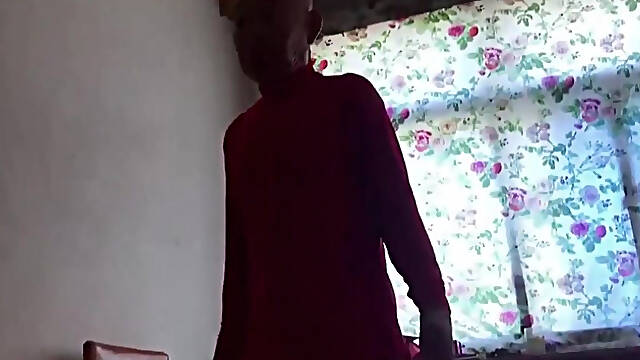 Muted chinese old man fucking grandma