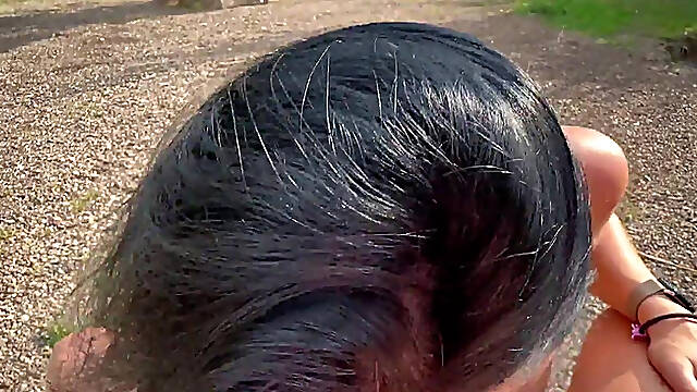Outdoor Encounter with Nympho Girl