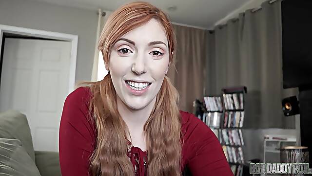 Appealing redhead shares the ultimate POV play on a bigdick