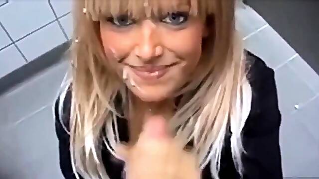 Amateur blonde nurse assfucked blowjob anal facial