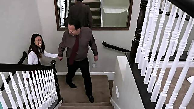 Arias foster parents fucked her like a family