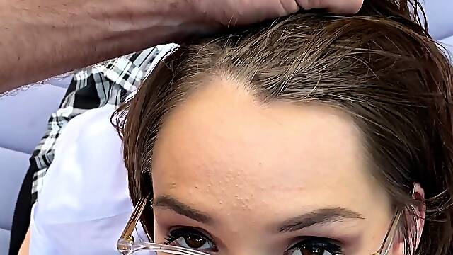 Big cock blowjob and bareback sex by POV porn girlfrien