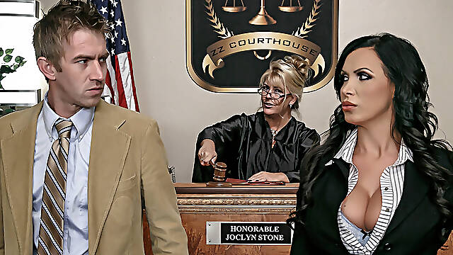Nikki Benz & Danny D in ZZ Courthouse: Part Two - Brazzers