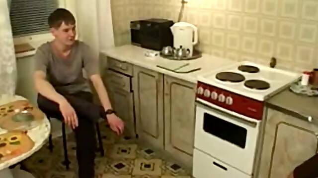Russian housewife gang bang