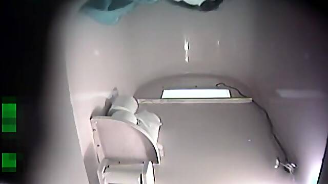 Imagine you are in toilet bowl spying girls pissing