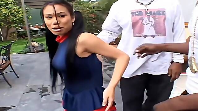 Lucy Thai - Asian Cheerleader Cavity Search 4