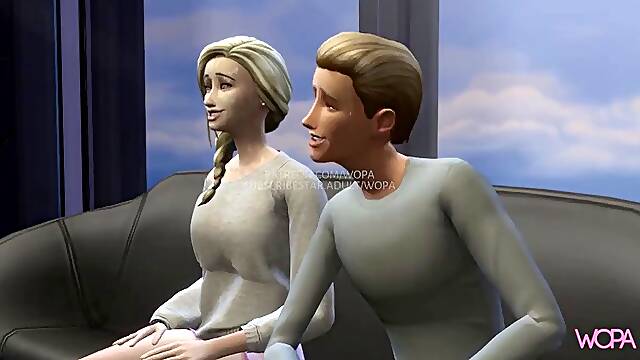 Cuckold takes his wife to the SPA. She fucks a masseur and a YOGA instructor