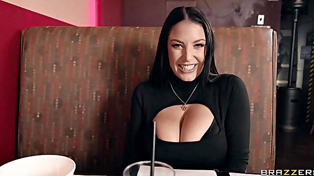 Angela White wants a public dick riding