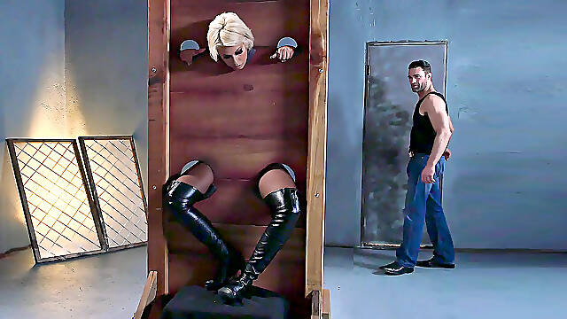 Tacones Anal Medias, Botas Altas Español