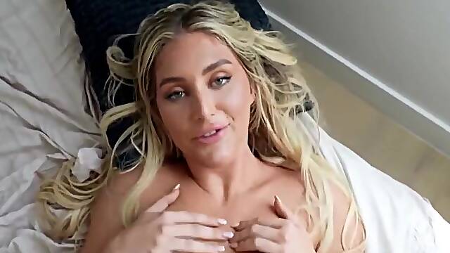 Kayley Gunner fucks her crushs big dick in high school video