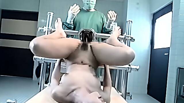 Hot MILF Spread Wide Open As Her Doctor Gives Her An Enema