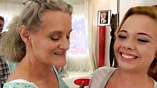 Rocco assfucked a granny and a teen!