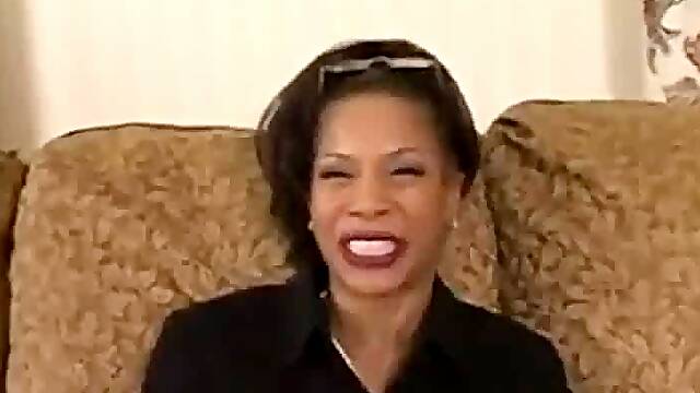 Semmie De Suora Ebony Busty Milf Getting Fucked Hard and Facialised....for Money