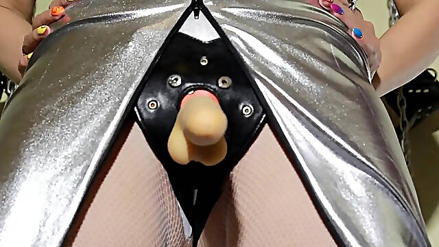 Eva Latex's Kinky Femdom Solo Session