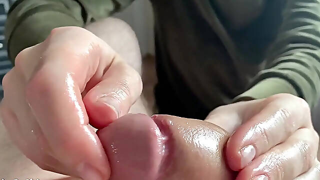 Hot Milf Teases Circumcised Cock, Ruins Real Orgasm