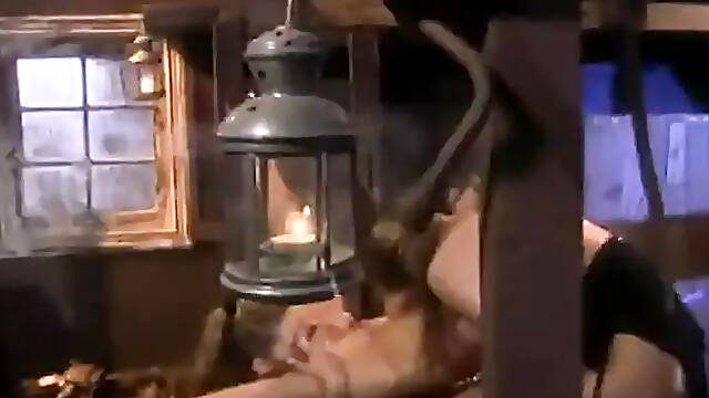 Blonde bombshells and hot MILF have lesbian sex threesome