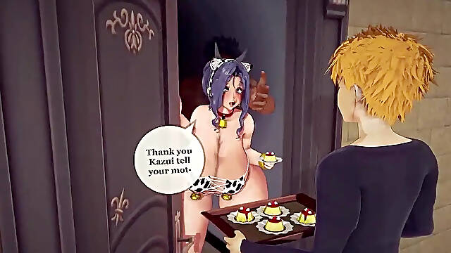 Busty MILF gets pounded by a huge Pokemon fan