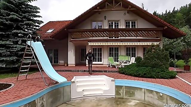 Forever Pissing 63 With Angella Christin, Morgan Rodriguez And Tina Kay