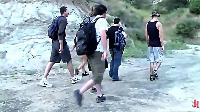All Aperto Gangbang, Camping Anale, Pubblico Doppia Penetrazione