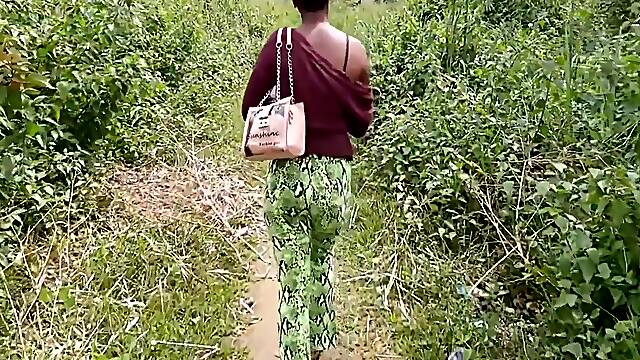 Hiking In The African Forest With A Cameroonian Pornstar - African Black Girl Fantasy 13 Min