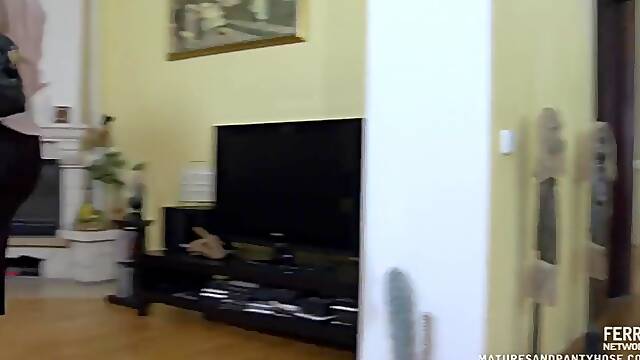 Hot Russian Mature Slut Ottilia Fucked Hard