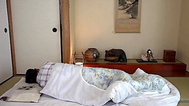 Sexy japanese teen 18+ maid in too short miniskirt exposing her big ass on cam!