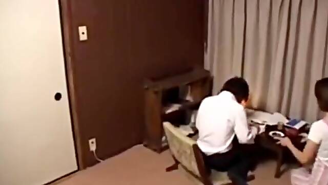 Japanese horny Step mom