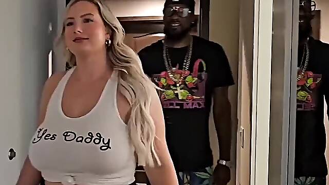 Thick Blonde Milf Mckenna Rae Gets BBC Creampie