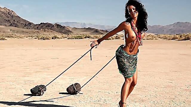 Horny MILF with big tits having anal sex - Tabitha Stevens