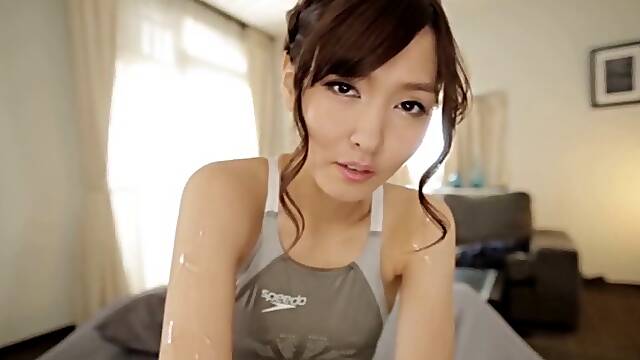 Nono Mizusawa wearing a swimsuit get fondled and fucked