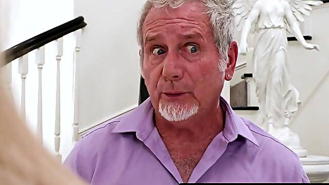 Older Dude Assfucks Hawt Tiny Blond