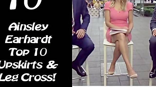 Fox News Ainsley Earhardt, Top 10 Upskirt & Legs Crossed
