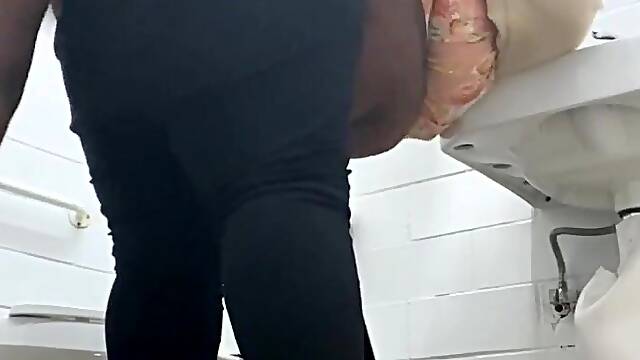 Quickie at the laundromat