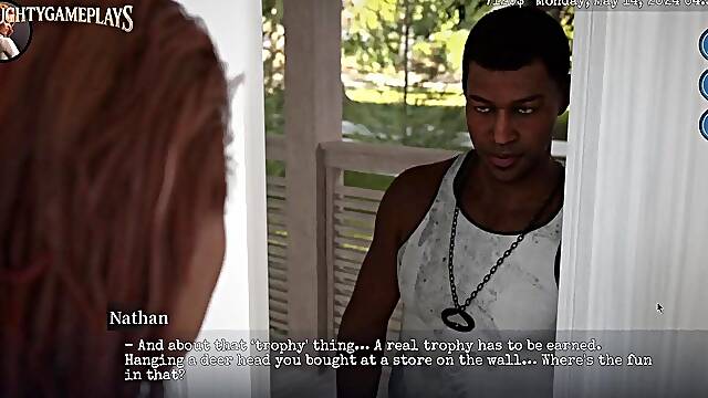 Boundaries of Morality (part 25) by Novel-games - Wife Enjoys How Spouse Is Licking Her Twat