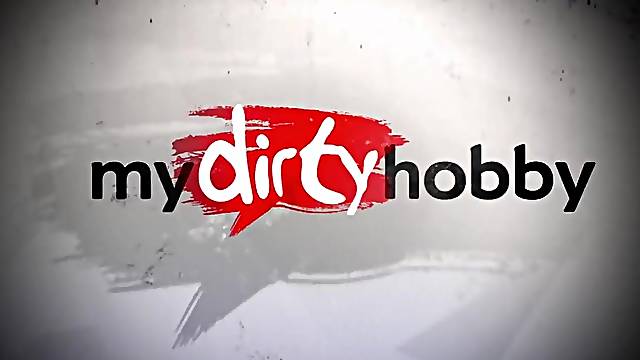 German Mother gets Sperm on her body!