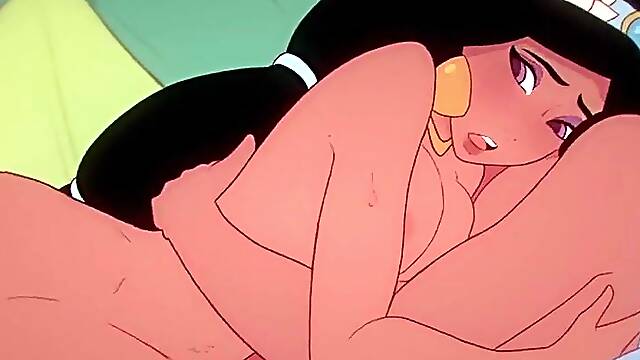 Princess Jasmine Get Banged With Aladdin ( JasJas Nights Animation Toon )