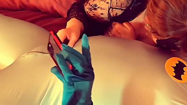 Granny Batgirl SUCKS Batman