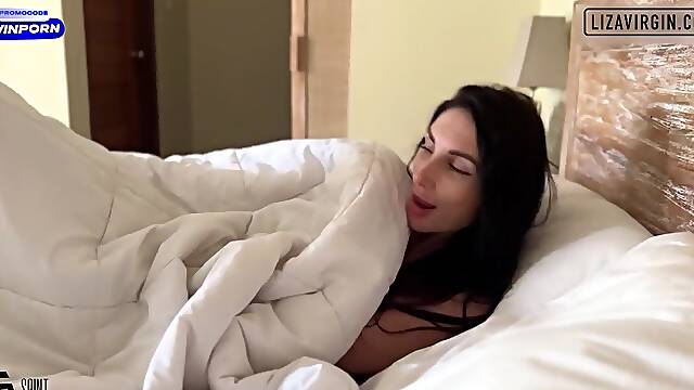 My stepmother woke up in my couch in the morning. Sexy mother Id like to fuck got a creampie.