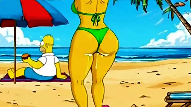 Married Housewife Likes Sucking and Screwing Large Ebony Rods. Toon Parody. The Simpsons parody. Most excellent Compilation Bitch Wife