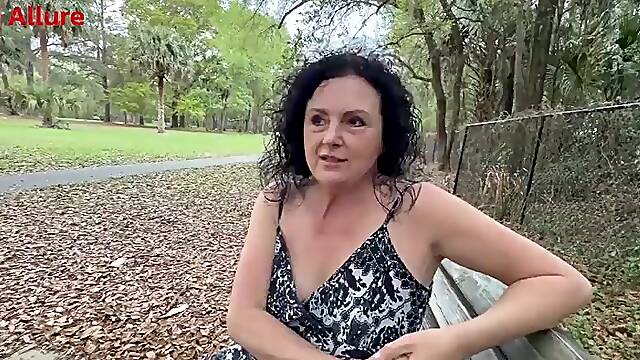 Ali Allure Meets a Stranger in the Park TRAILER - See Full on Red