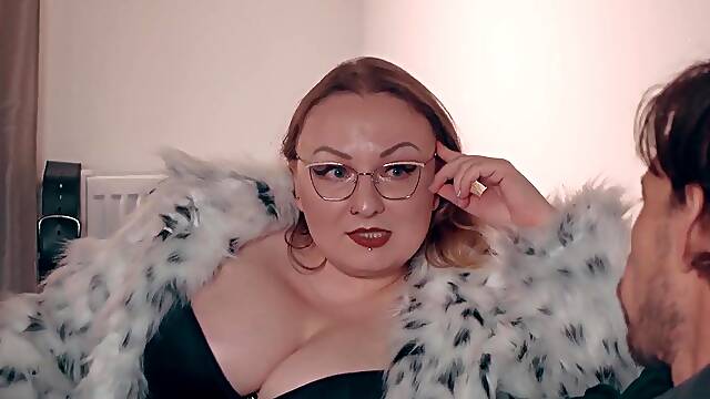 Chess Loser Gets Destroyed - Corporalist mother Id like to fuck in Furry Coat & Spandex Leggings Takes Control with Coarse Tugjob & Amazon Ride