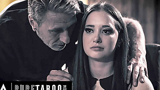 PURE TABOO Creepy Priest Convinces Sinful Bride-To-Be Gia Paige To Submit In Swap For Absolution
