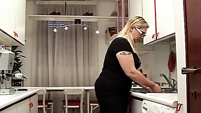 Excited mother Id like to fuck Glasses Honey Sucks and Rides Thick Penis Wildly