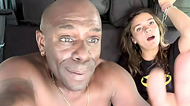 Full Day with Your Girlfriend Part two on two Car Screw
