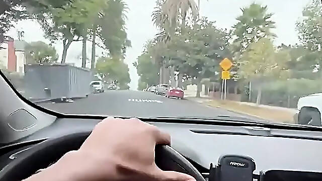 Black Car Ride Home with Stranger