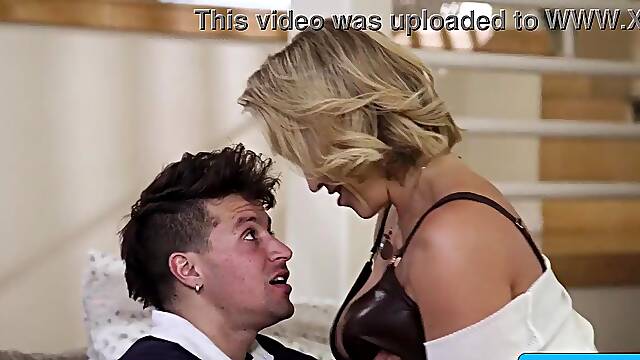 RealityCum.com presents: Ryan Keely, Jay Romero - Breasty blondie aged wishes new hard wang