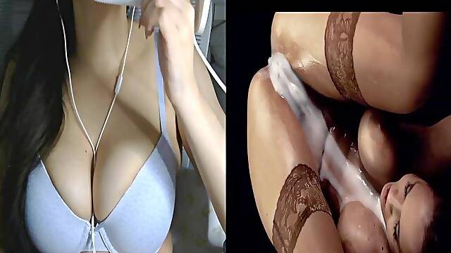 Sexy honeys explode with a ton of Alien Cum - Compilation React